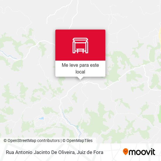 Rua Antonio Jacinto De Oliveira mapa