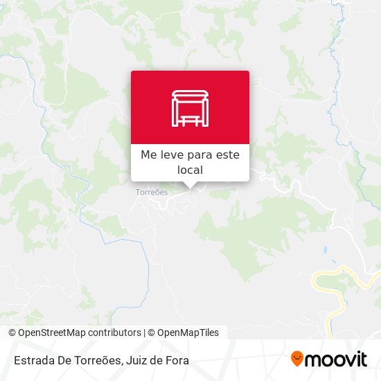 Estrada De Torreões mapa
