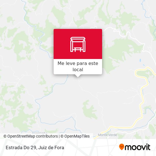 Estrada Do 29 mapa