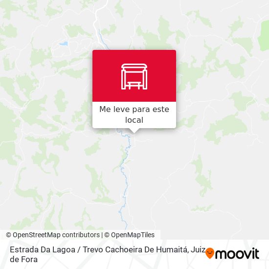 Estrada Da Lagoa / Trevo Cachoeira De Humaitá mapa