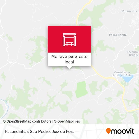 Fazendinhas São Pedro mapa