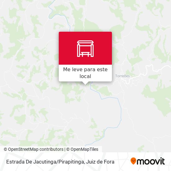 Estrada De Jacutinga / Pirapitinga mapa
