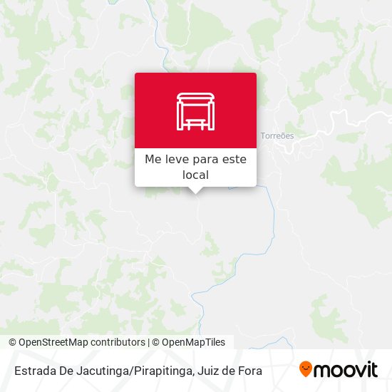 Estrada De Jacutinga / Pirapitinga mapa