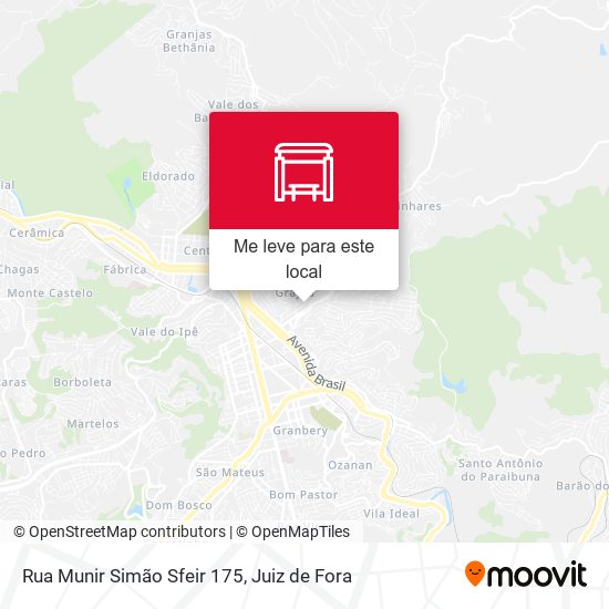 Rua Munir Simão Sfeir 175 mapa