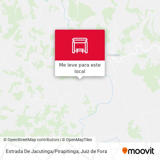 Estrada De Jacutinga / Pirapitinga mapa