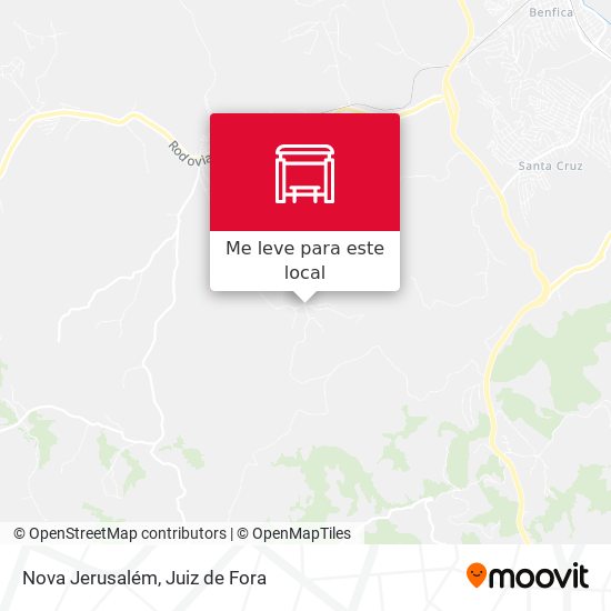 Nova Jerusalém mapa