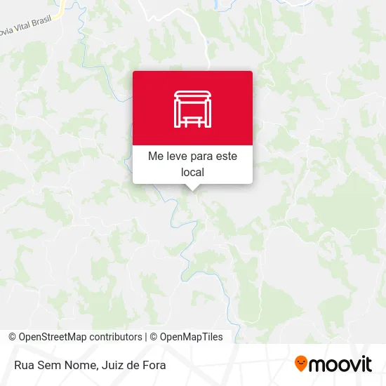 Rua Sem Nome mapa
