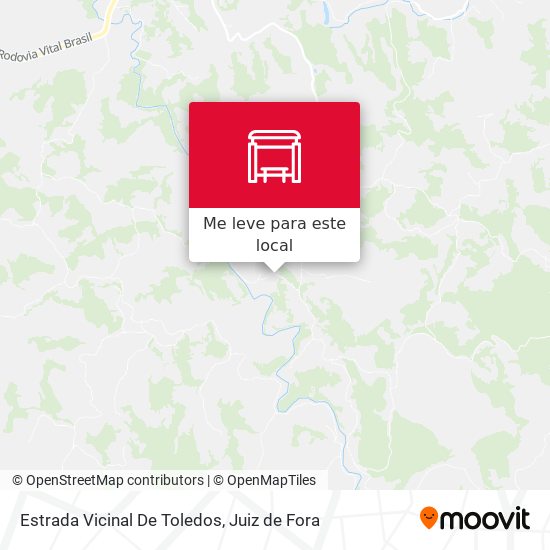 Estrada Vicinal De Toledos mapa