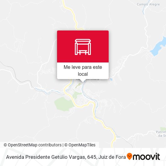 Avenida Presidente Getúlio Vargas, 645 mapa