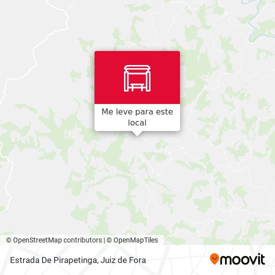 Estrada De Pirapetinga mapa