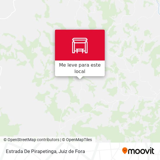 Estrada De Pirapetinga mapa