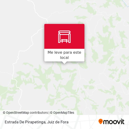 Estrada De Pirapetinga mapa