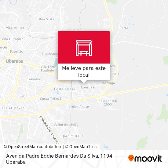 Avenida Padre Eddie Bernardes Da Silva, 1194 mapa