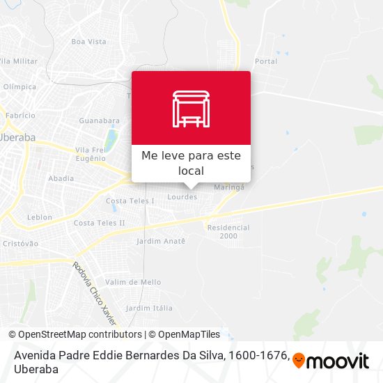 Avenida Padre Eddie Bernardes Da Silva, 1600-1676 mapa