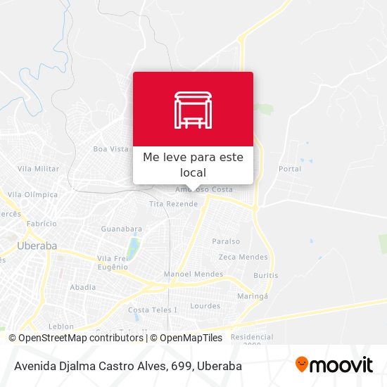 Avenida Djalma Castro Alves, 699 mapa