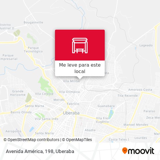Avenida América, 198 mapa