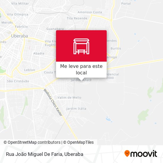 Rua João Miguel De Faria mapa