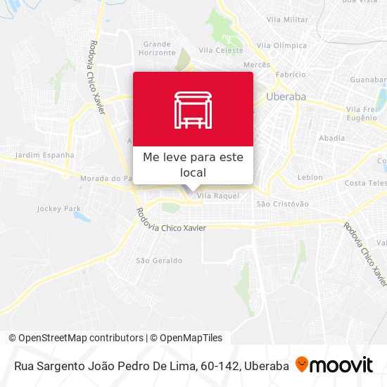 Rua Sargento João Pedro De Lima, 60-142 mapa