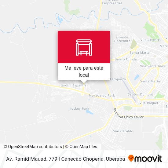 Av. Ramid Mauad, 779 | Canecão Choperia mapa