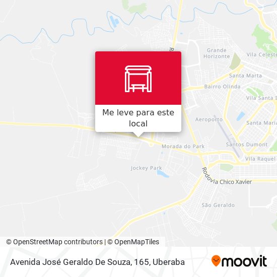 Avenida José Geraldo De Souza, 165 mapa