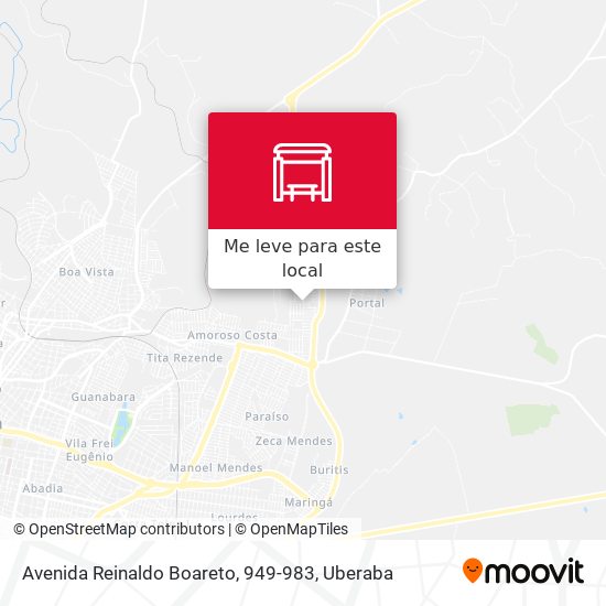 Avenida Reinaldo Boareto, 949-983 mapa