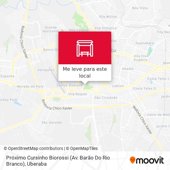 Próximo Cursinho Biorossi (Av. Barão Do Rio Branco) mapa