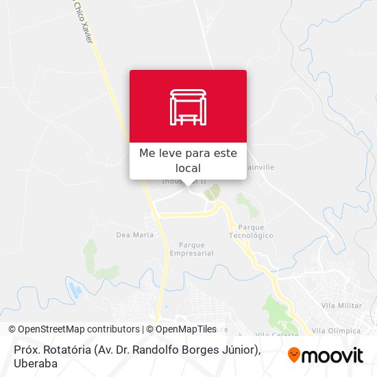 Próx. Rotatória (Av. Dr. Randolfo Borges Júnior) mapa