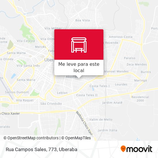 Rua Campos Sales, 773 mapa