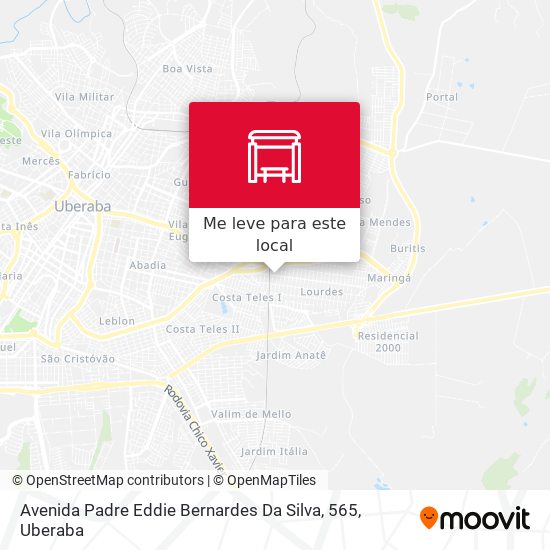 Avenida Padre Eddie Bernardes Da Silva, 565 mapa