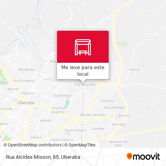 Rua Alcídes Misson, 85 mapa
