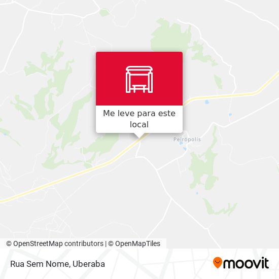 Rua Sem Nome mapa
