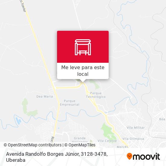 Avenida Randolfo Borges Júnior, 3128-3478 mapa