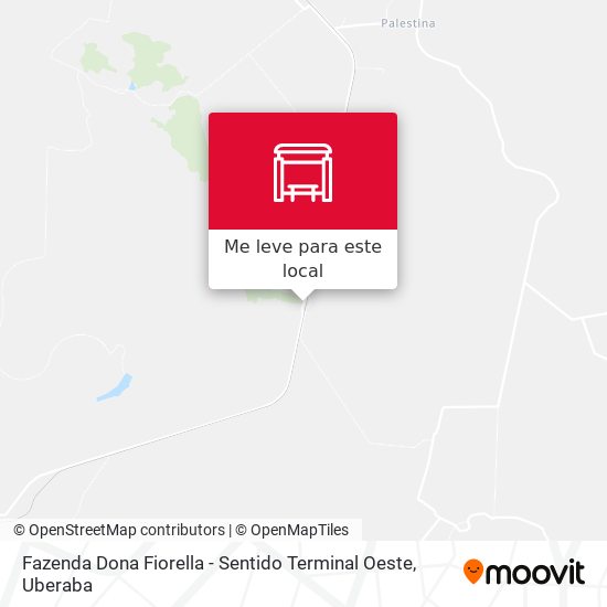 Fazenda Dona Fiorella - Sentido Terminal Oeste mapa