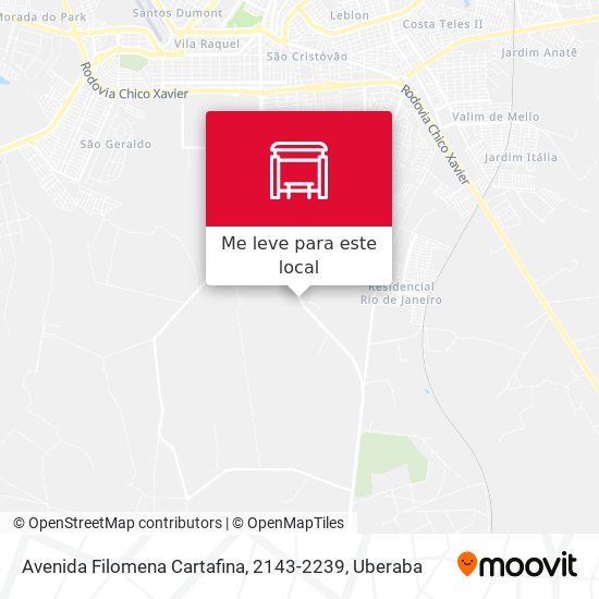 Avenida Filomena Cartafina, 2143-2239 mapa