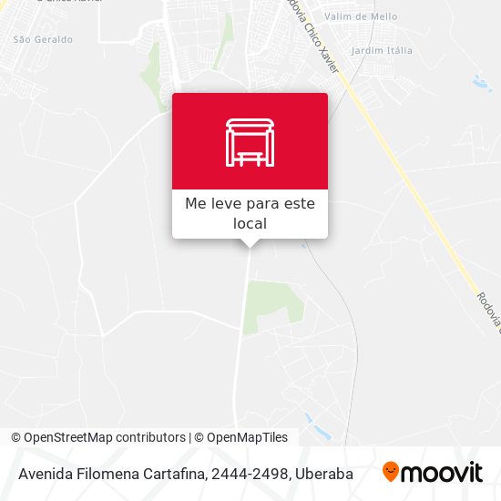 Avenida Filomena Cartafina, 2444-2498 mapa