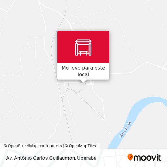 Av. Antônio Carlos Guillaumon mapa