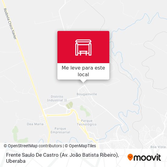 Frente Saulo De Castro (Av. João Batista Ribeiro) mapa