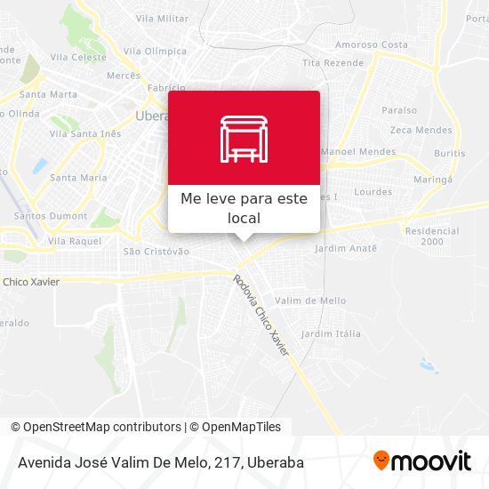 Avenida José Valim De Melo, 217 mapa