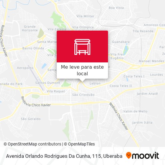 Avenida Orlando Rodrigues Da Cunha, 115 mapa