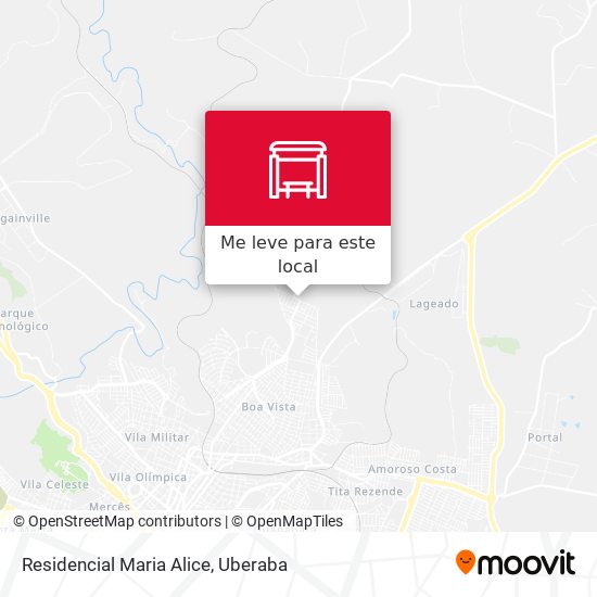 Residencial Maria Alice mapa