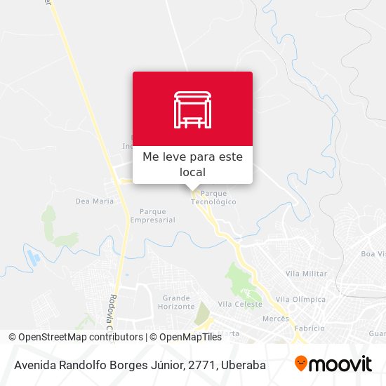 Avenida Randolfo Borges Júnior, 2771 mapa