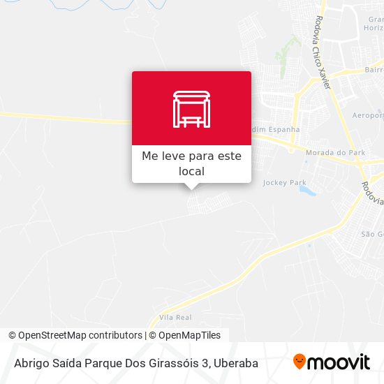 Abrigo Saída Parque Dos Girassóis 3 mapa