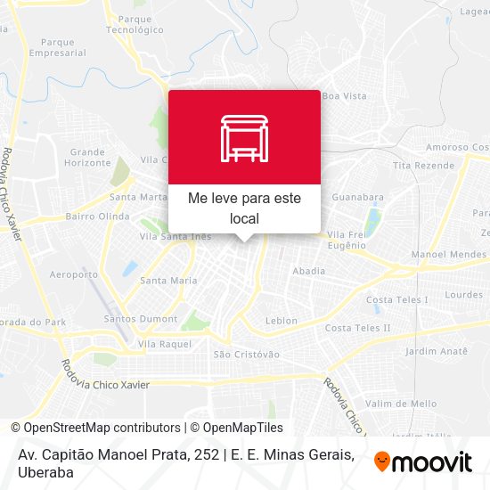 Av. Capitão Manoel Prata, 252 | E. E. Minas Gerais mapa
