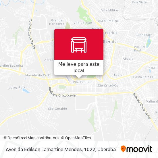 Avenida Edílson Lamartine Mendes, 1022 mapa