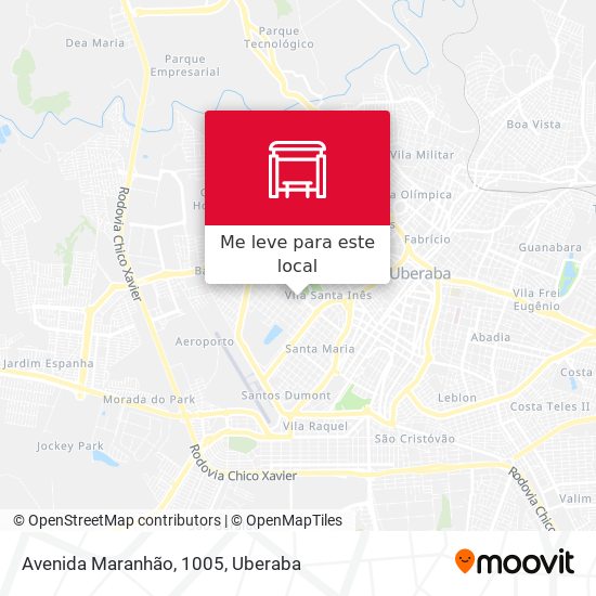 Avenida Maranhão, 1005 mapa