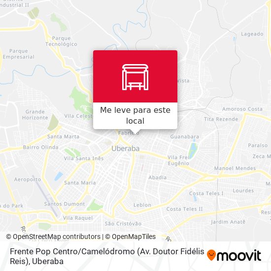 Frente Pop Centro / Camelódromo (Av. Doutor Fidélis Reis) mapa