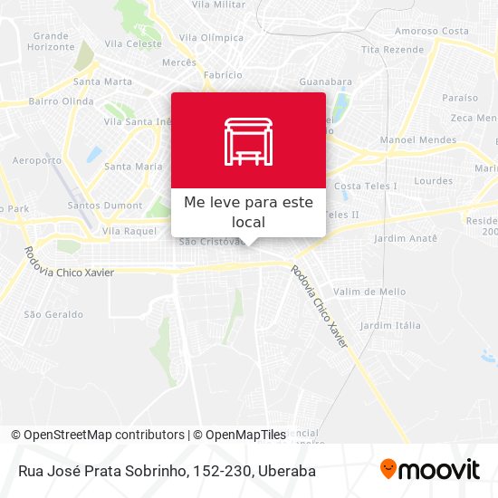 Rua José Prata Sobrinho, 152-230 mapa