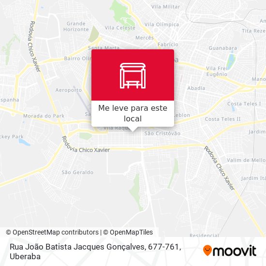 Rua João Batista Jacques Gonçalves, 677-761 mapa