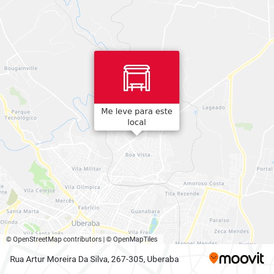 Rua Artur Moreira Da Silva, 267-305 mapa