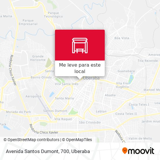Avenida Santos Dumont, 700 mapa